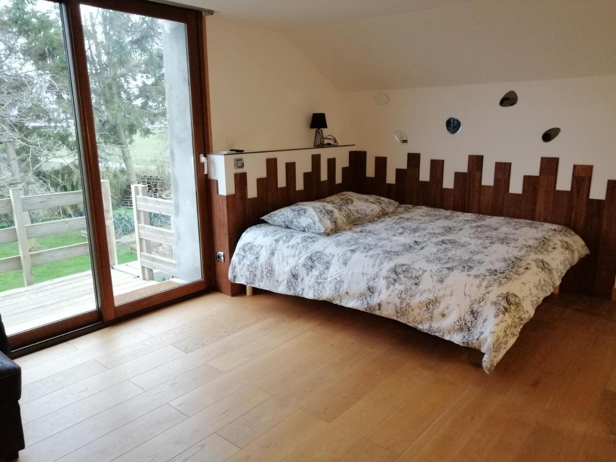 Le Gite Du Chtihameau Avec Piscine Interieure Privative, Selon Date Bassee Eksteriør bilde